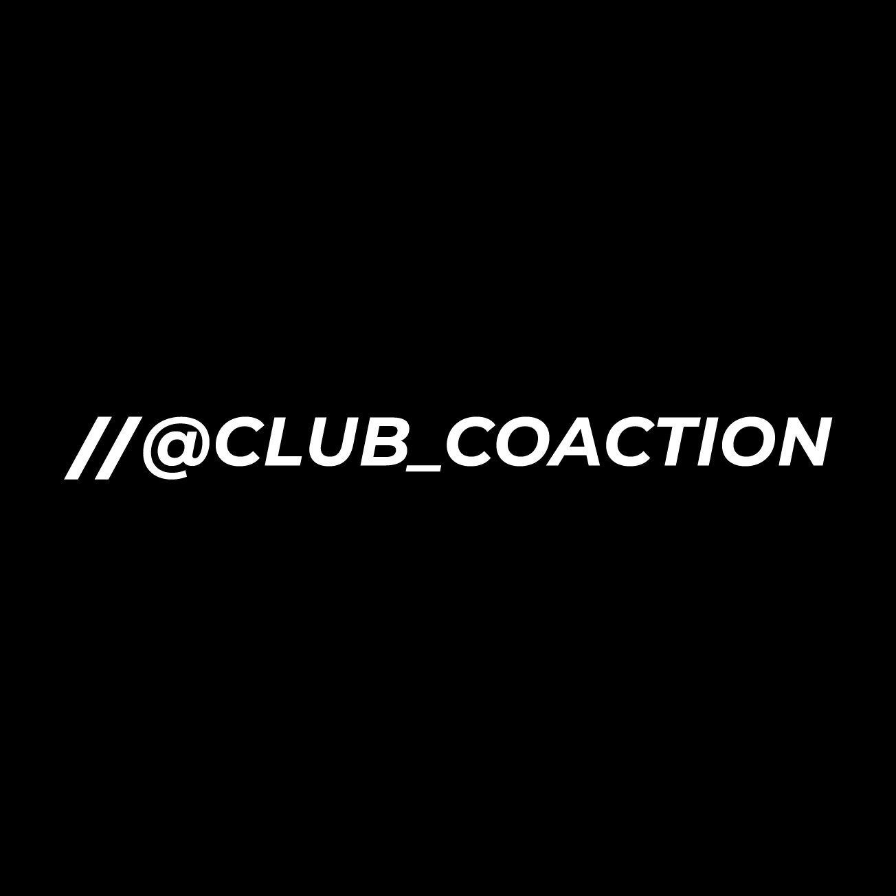 Club Image for CLUB COACTION BLACK