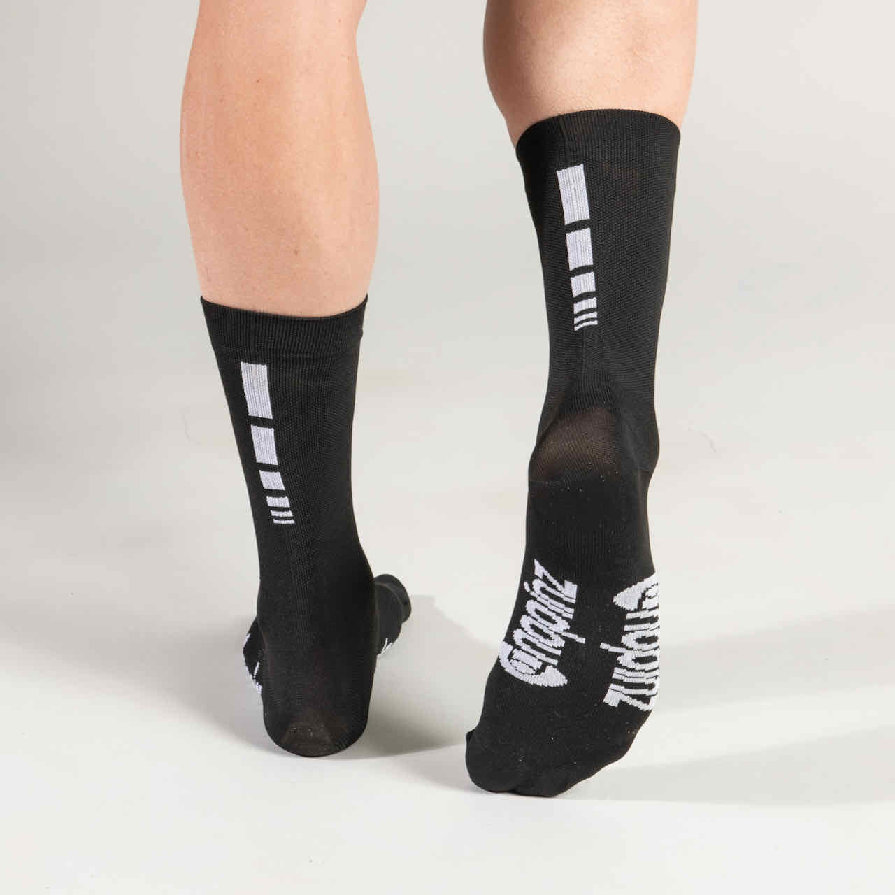 Cool Dry Cycling Socks - Black - Nopinz