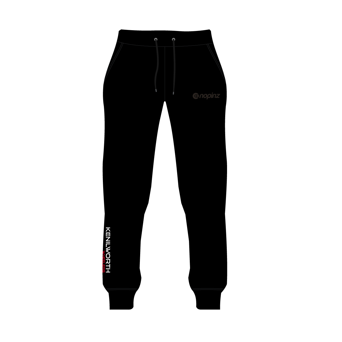 Premium Vector  Jogger sweatpants technical fashion flat sketch vector  illustration black color template