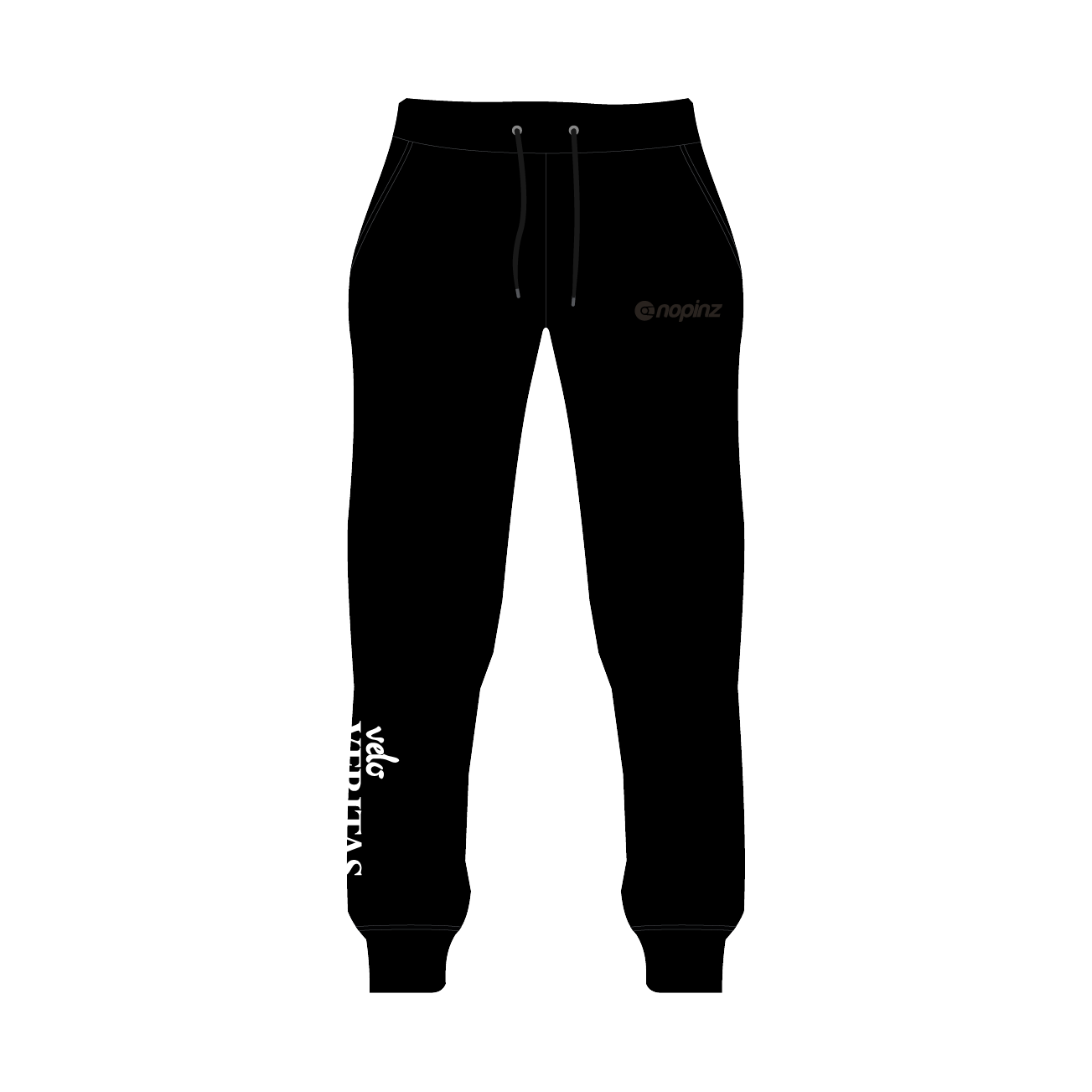 Premium Vector  Jogger sweatpants technical fashion flat sketch vector  illustration black color template