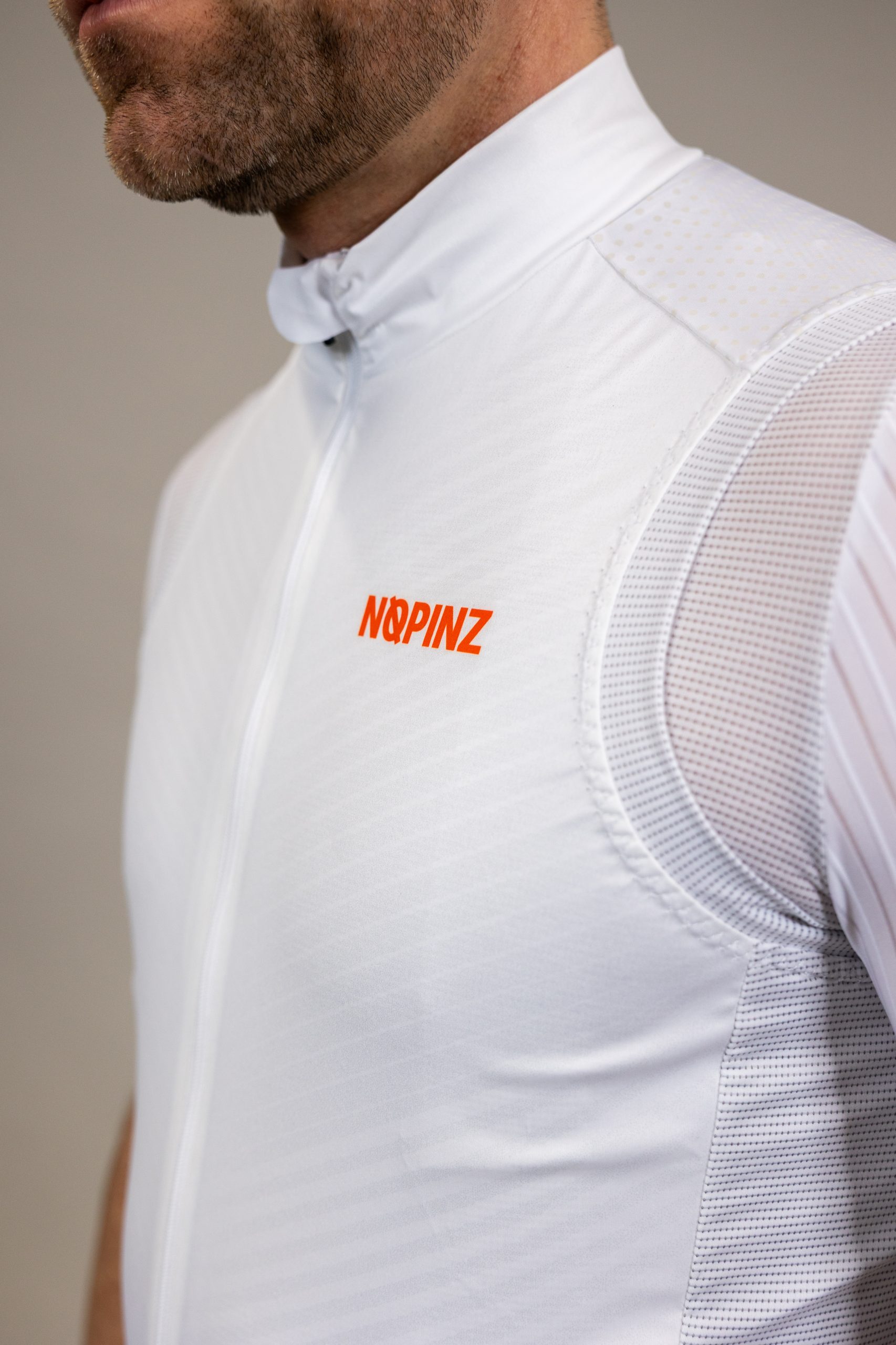 Sonic Gilet White - Nopinz