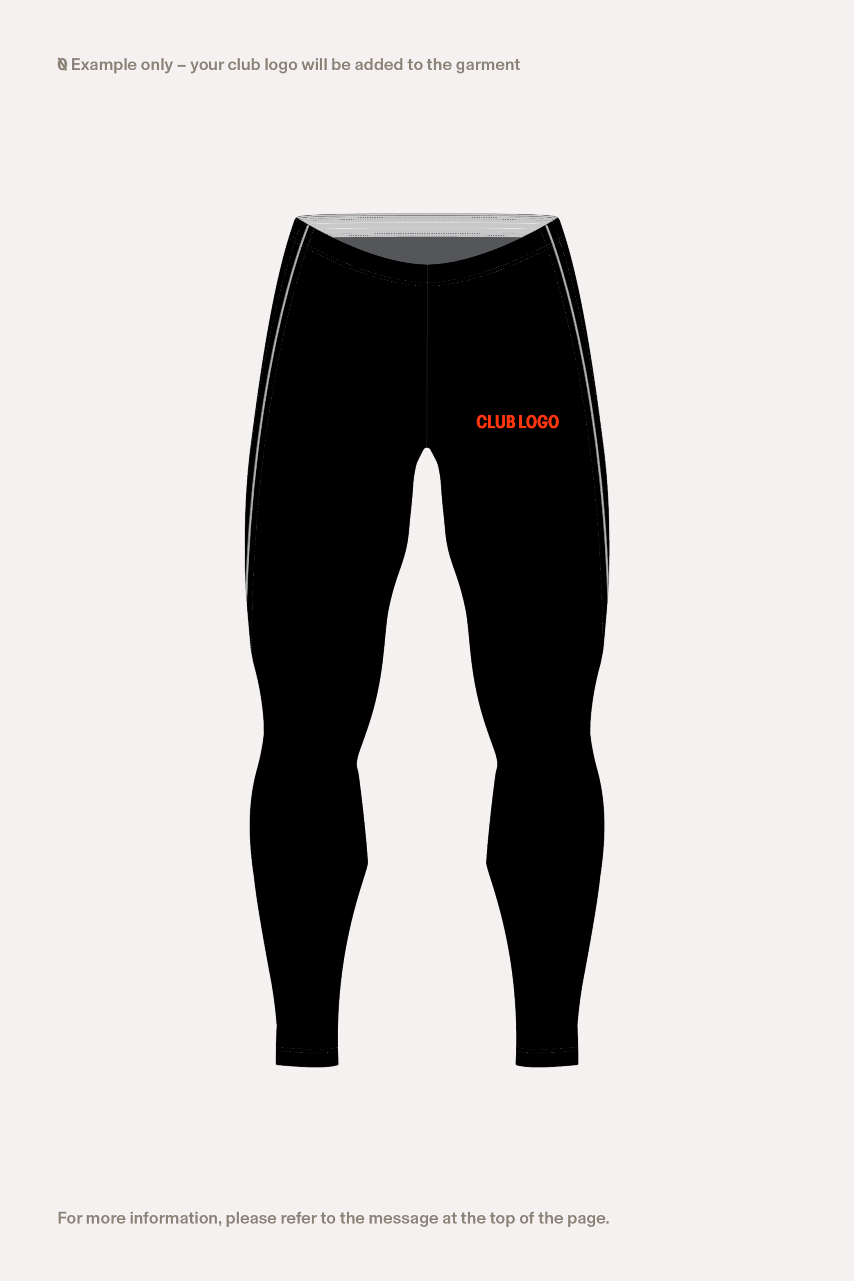 Warm-up Leggings (Onyx Black)