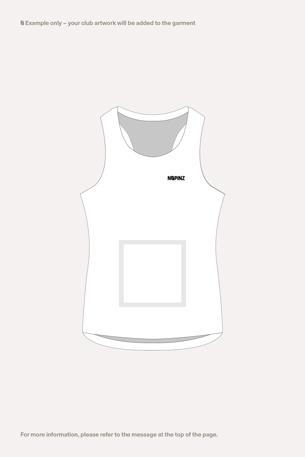 Sonic Singlet with Speedpocket